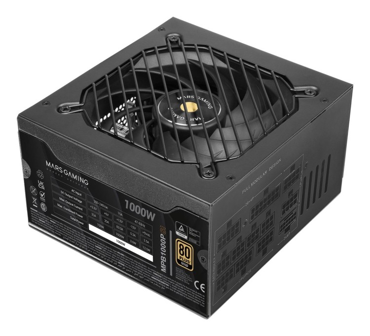 TACENS MARS MPB1000PSI 1000W DC-DC, ATX 3.1, PCIe 5.1, 80PLUS GOLD - zasilacz/PSU (TACMARS-MPB1000PSI)