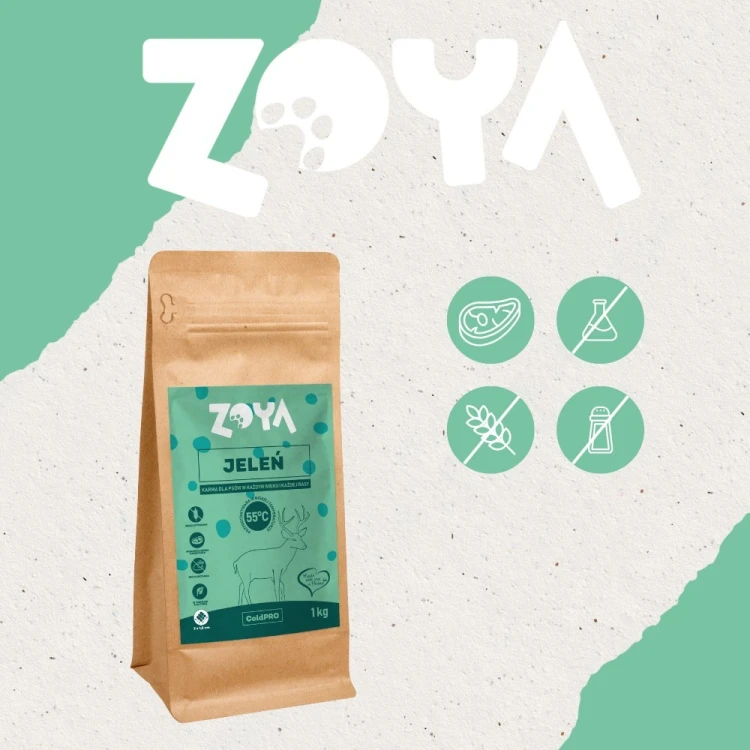 ZOYA COLDPRO Jeleń sucha karma dla psa 1kg