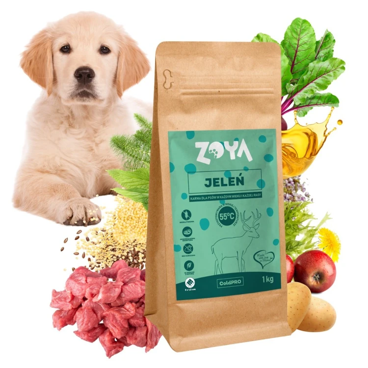 ZOYA COLDPRO Jeleń sucha karma dla psa 1kg