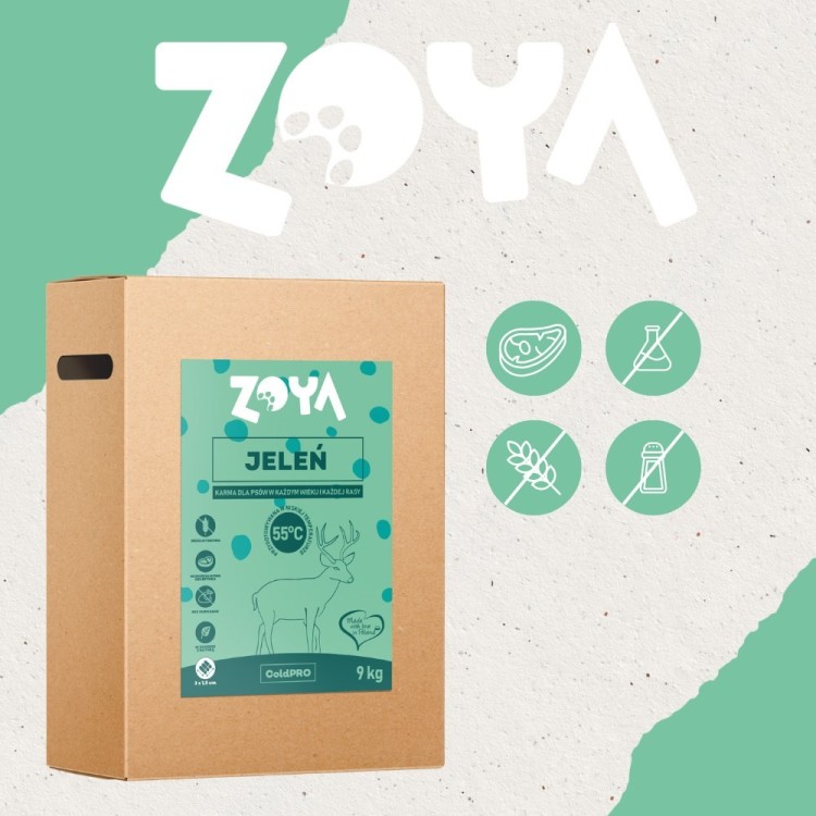 ZOYA COLDPRO Jeleń sucha karma dla psa 9kg