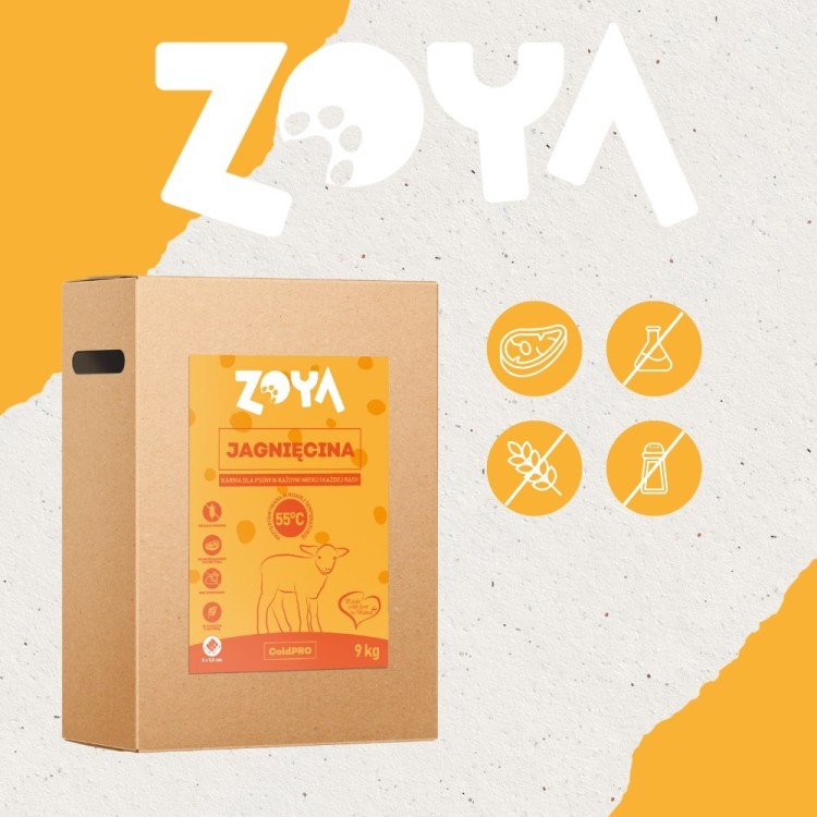 ZOYA COLDPRO Jagnięcina sucha karma dla psa 9kg