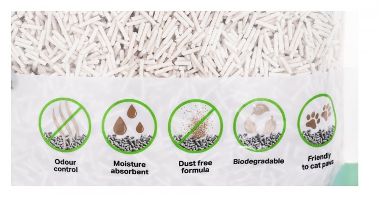 DIAMENTIQ Żwirek Tofu zbrylający 4 kg MATCHA