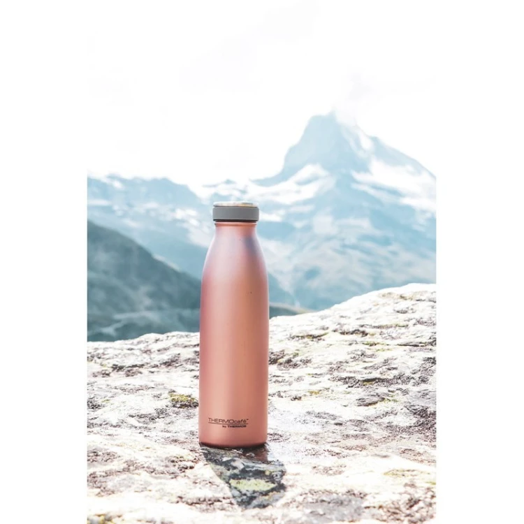 Termobutelka 500 ml THERMOcafé THERMOS - różowo-złoty