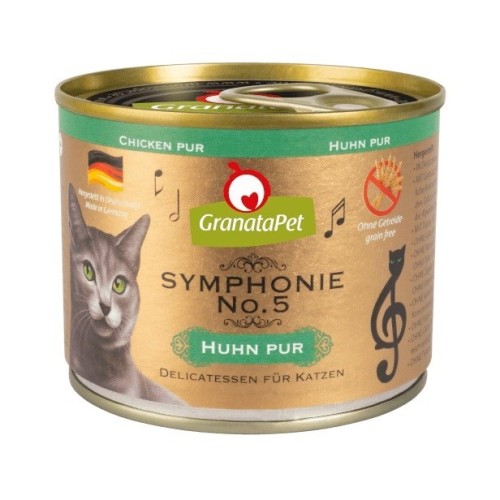 GranataPet Symphonie No.5 kurczak mokra karma dla kota 200g