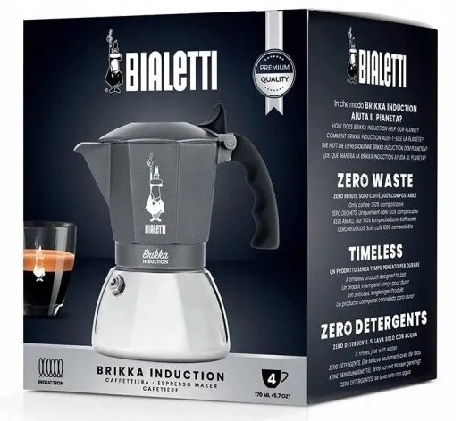 Bialetti kawiarka Brikka Induction 4tz