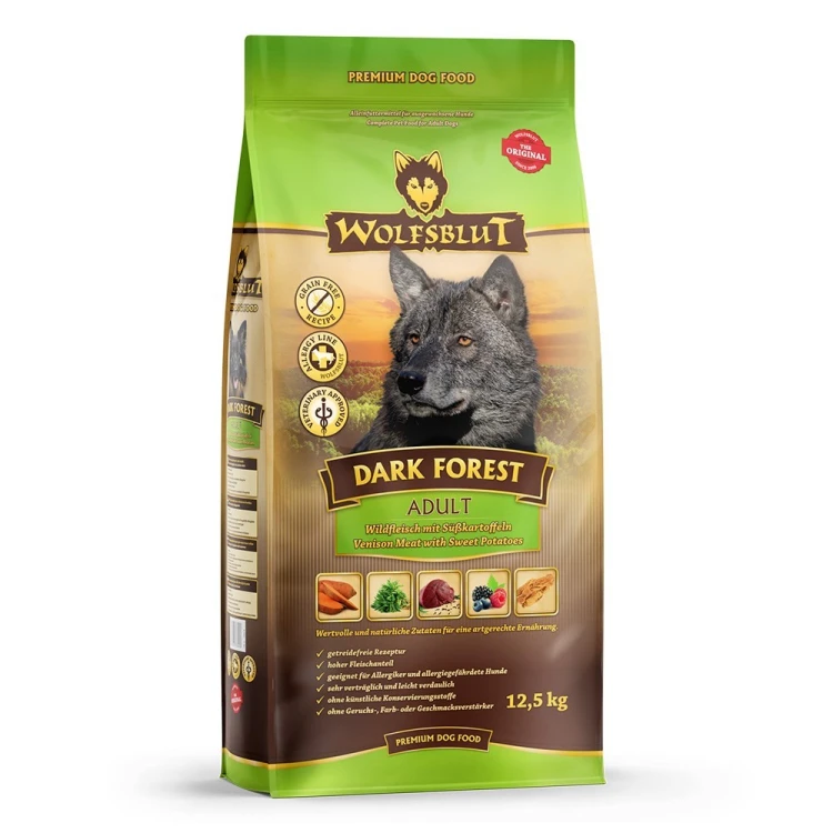 WOLFSBLUT Dark Forest fierce/sweet potatos 12,5kg