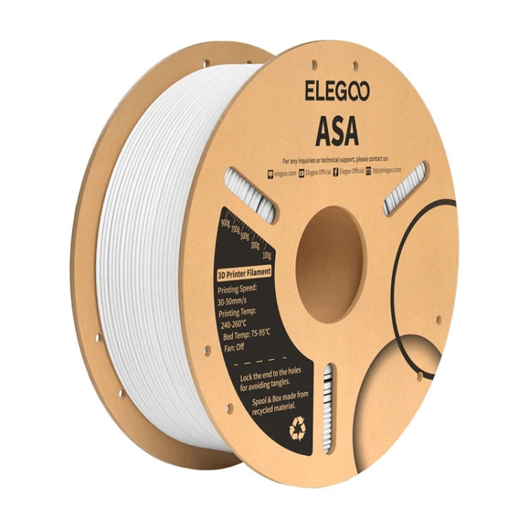 Filament ASA ELEGOO (Biały)
