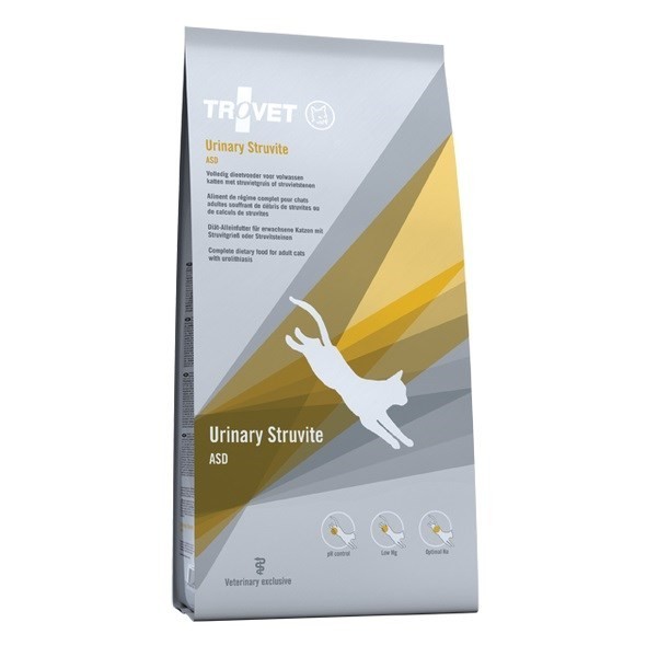 Trovet ASD Urinary Struvite sucha karma dla kotów z kamicą nerkową 10kg