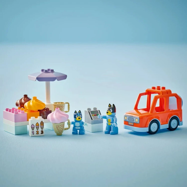 Lego 10458 Bluey - Wyprawa po lody z Blue