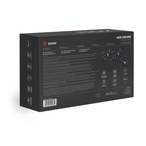 SAVIO CHŁODZENIE WODNE CPU 240 MM NOX