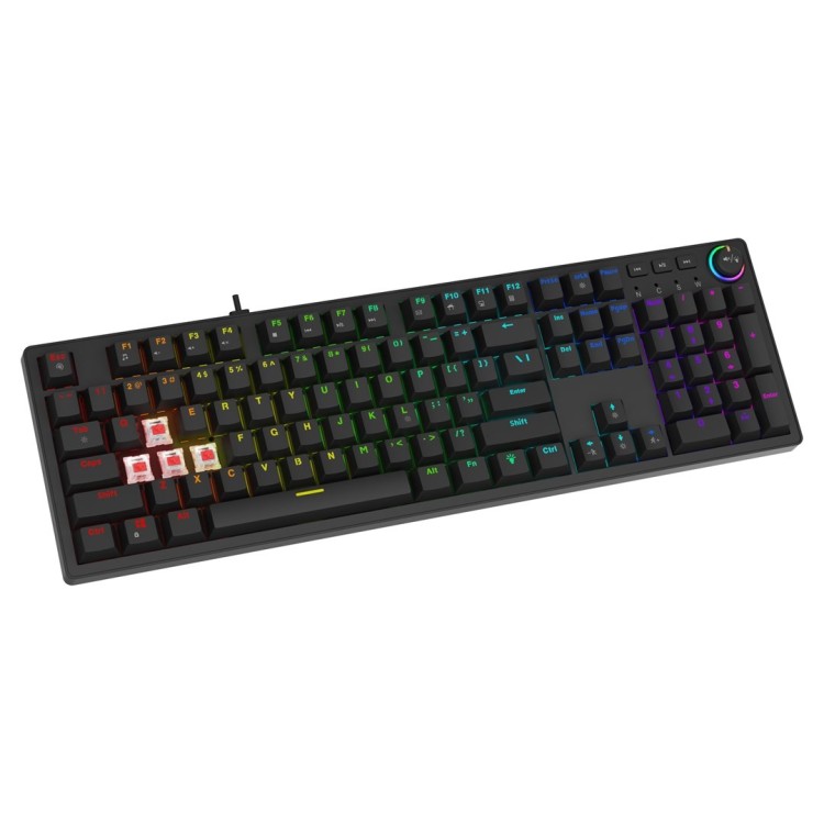 SAVIO KLAWIATURA MECHANICZNA STYX OUTEMU BLUE, HOT SWAP, RGB