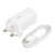 ŁADOWARKA SIECIOWA I-BOX C-65 GAN PD65W KABEL, BIAŁA