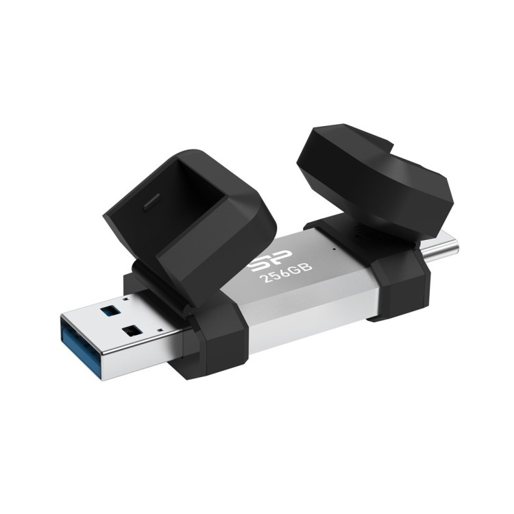 Silicon Power C51 256GB USB-A USB-C Silver