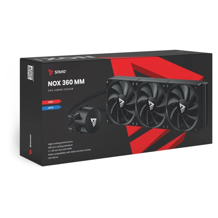 SAVIO CHŁODZENIE WODNE CPU 360 MM NOX