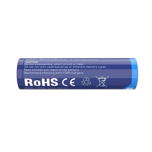 XTAR AKUMULATOR 18650 3,6V 3300MAH LI-ION Z ZABEZPIECZENIEM 18650-3300