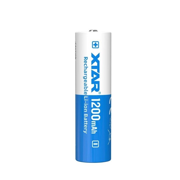 XTAR AKUMULATOR 14500/AA/R6 3,7V 1200MAH LI-ION Z ZABEZPIECZENIEM 14500-1200