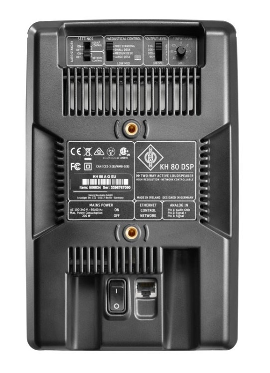 Neumann KH 80 DSP A - Aktywny 2-drożny (4"+1") monitor studyjny