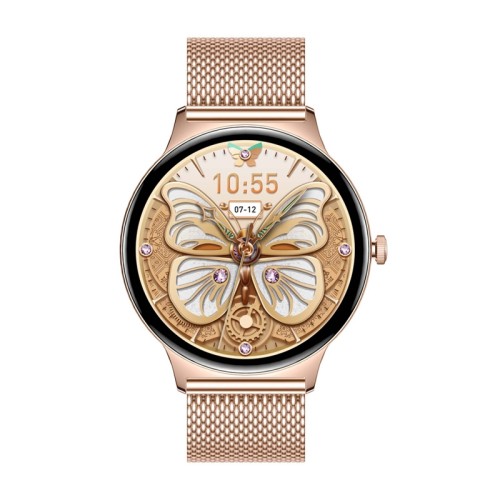Smartwatch Colmi V89 (stal nierdzewna złoty)