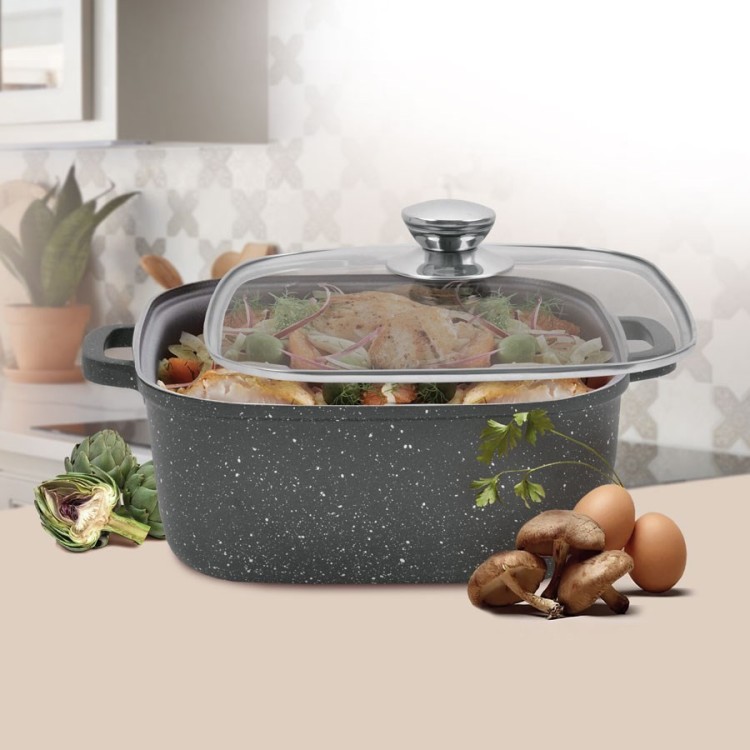 Garnek z pokrywką 28 cm, 8,0 l MR-2828 MAESTRO