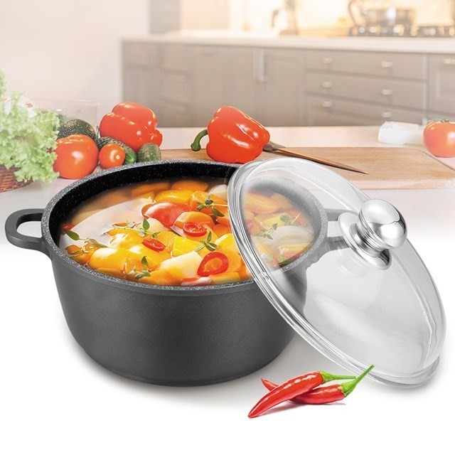 Garnek z pokrywką 28 cm, 5,8 l MR-4628C MAESTRO