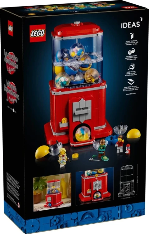 LEGO 21358 Ideas - Maszyna z minifigurkami