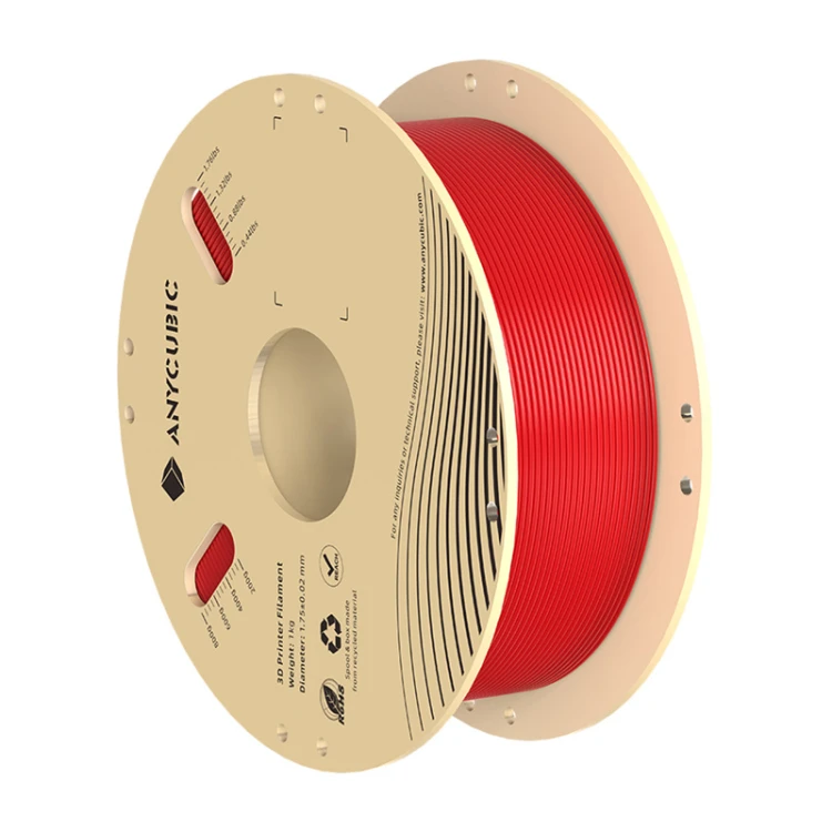 Filament PLA Anycubic 1 KG (Czerwony)