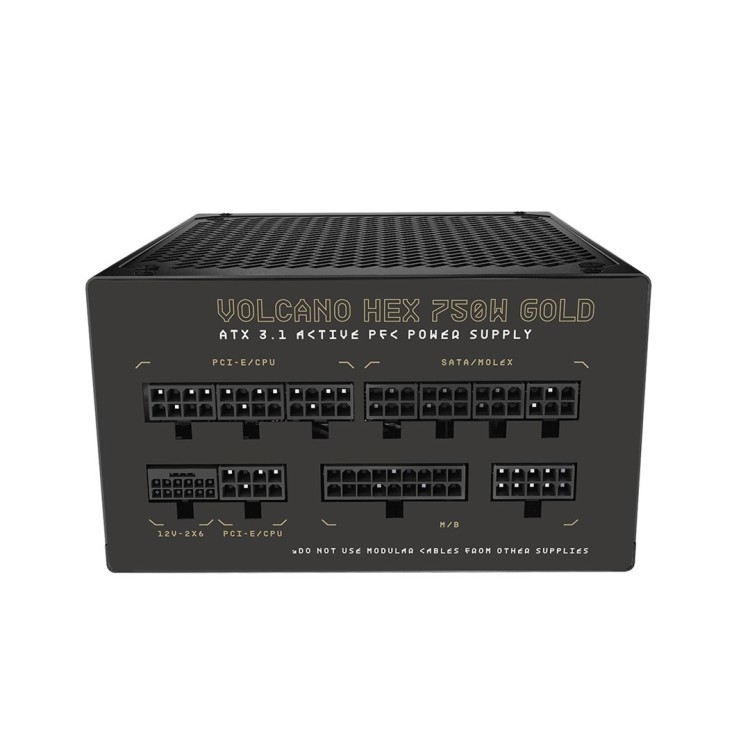 MODECOM ZASILACZ VOLCANO HEX 750W GOLD ATX 3.1