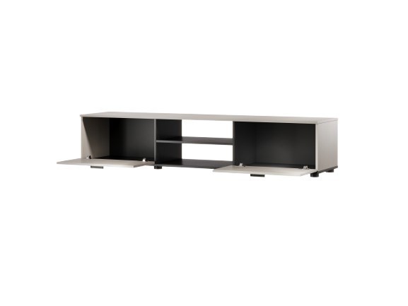 Szafka RTV SOHO 180x43x37 kaszmir+czarny