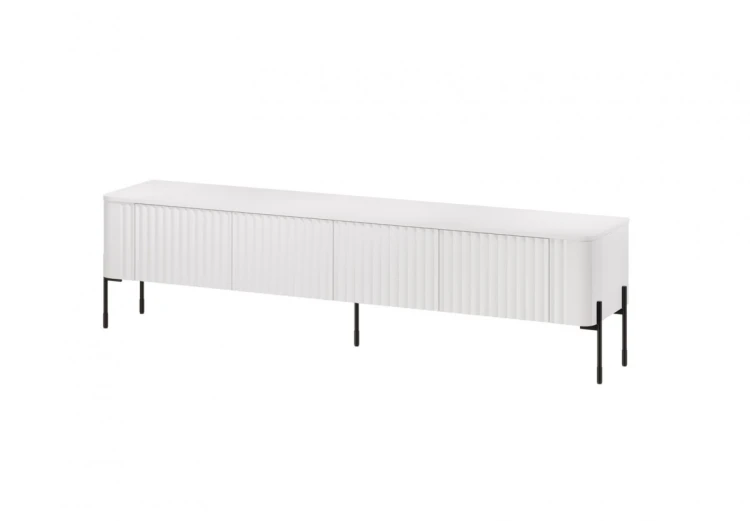 Szafka RTV VERA 190x40x50 biały mat