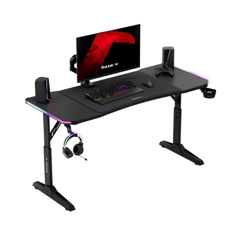 Biurko gamingowe Huzaro Hero 3.6 RGB Black