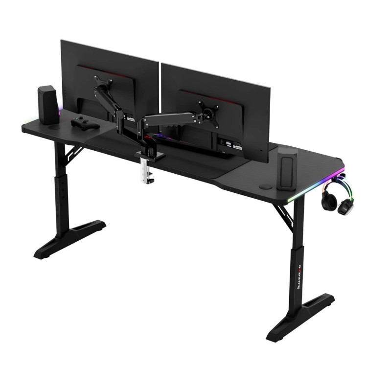 Biurko gamingowe Huzaro Hero 4.6 RGB Black