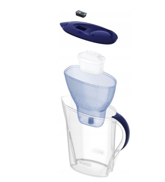 Dzbanek filtrujący Brita Marella+3 Maxtra Pro PP (2,4l ; niebieski)