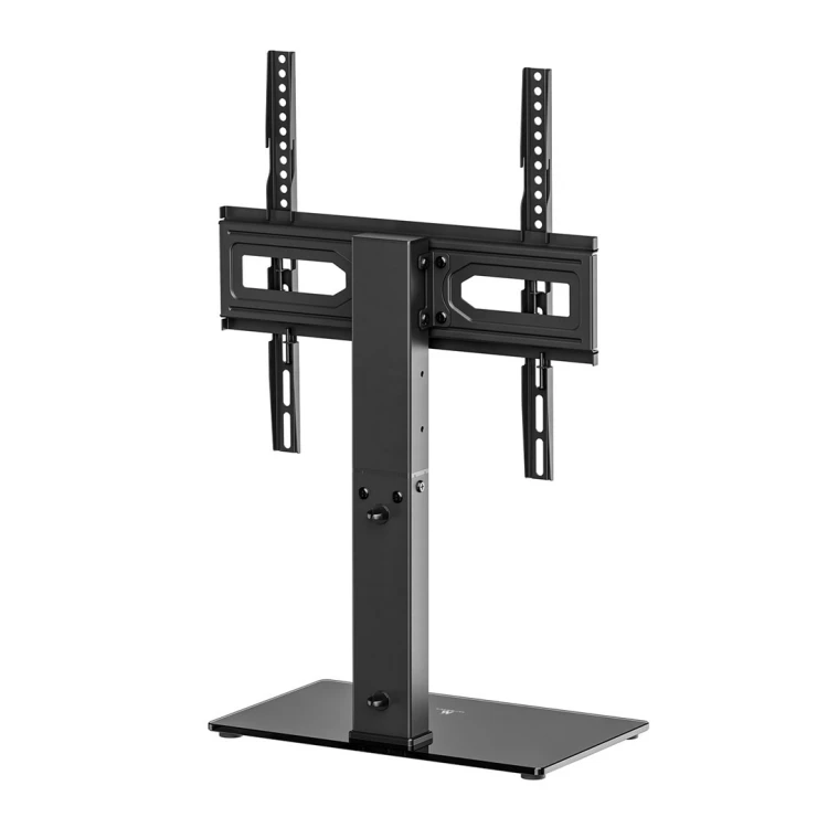 MACLEAN UNIWERSALNY STOJAK DO TV, NA SZAFKĘ RTV, PODSTAWKA, MAX. 40KG, MAX. VESA 400X400, REGULACJA WYSOKOŚCI I KĄTA MC-1240
