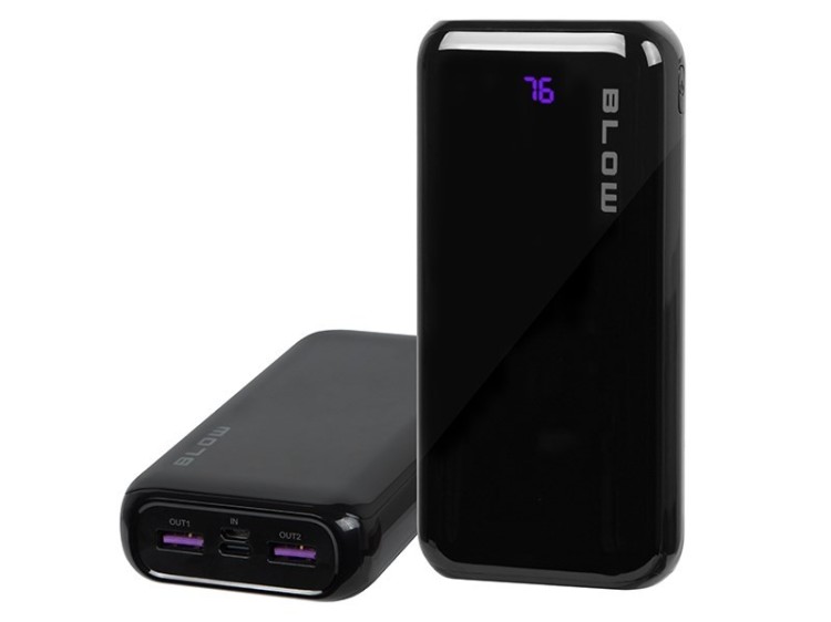 BLOW POWER BANK 20000MAH PD 20W CZARNY PB20F