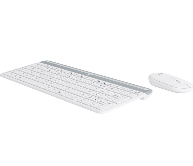 Klawiatura + mysz Logitech MK470 Biały