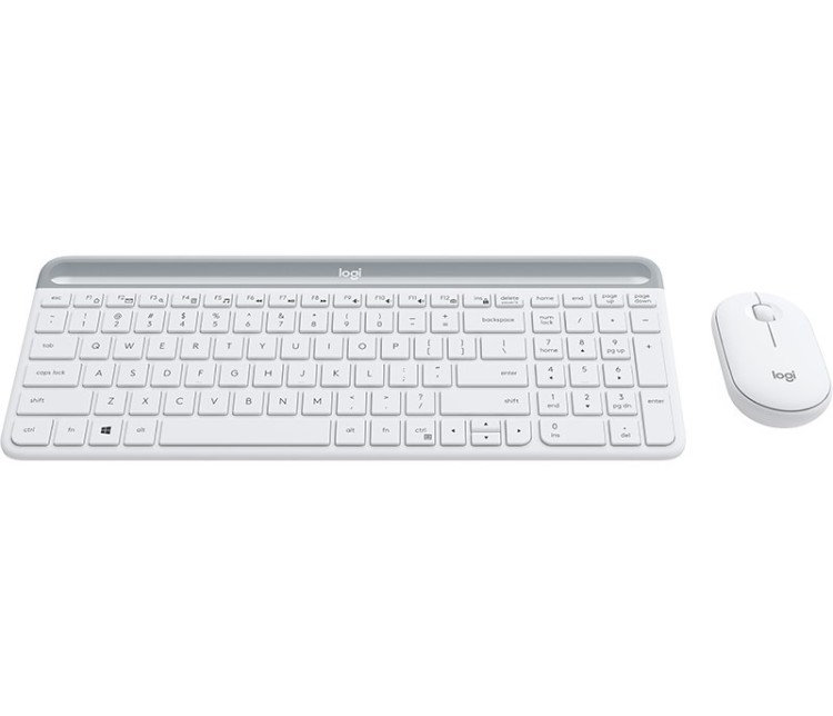 Klawiatura + mysz Logitech MK470 Biały