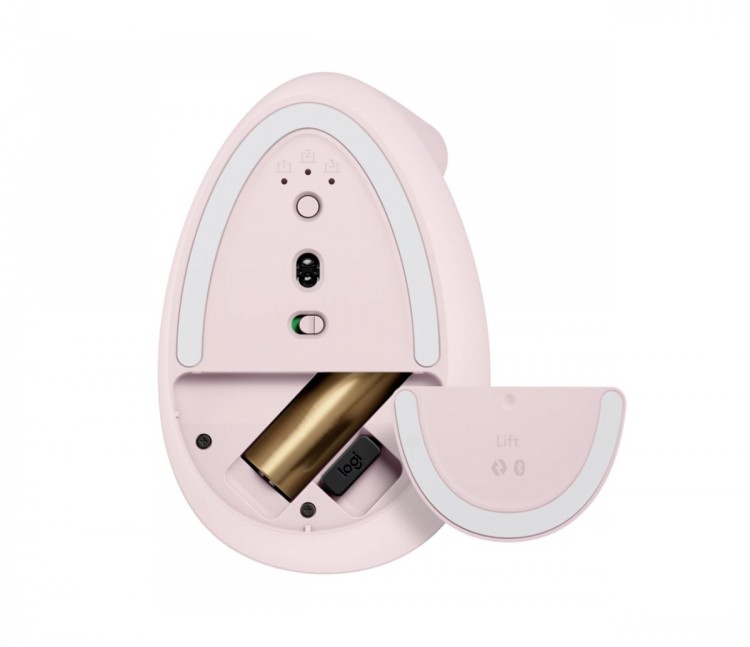 Mysz Logitech Lift Vertical Pink
