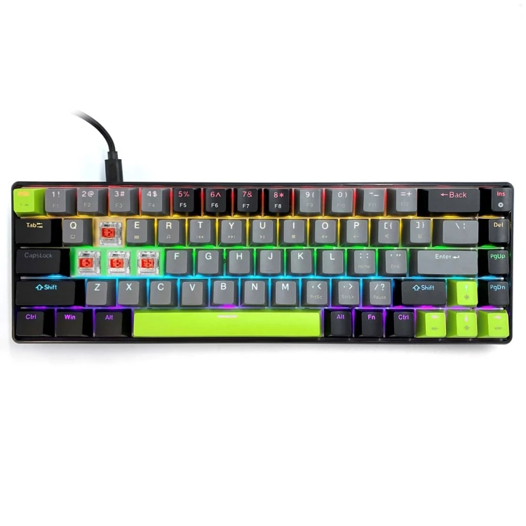MEDIA-TECH KLAWIATURA MECHANICZNA 60% MT1260