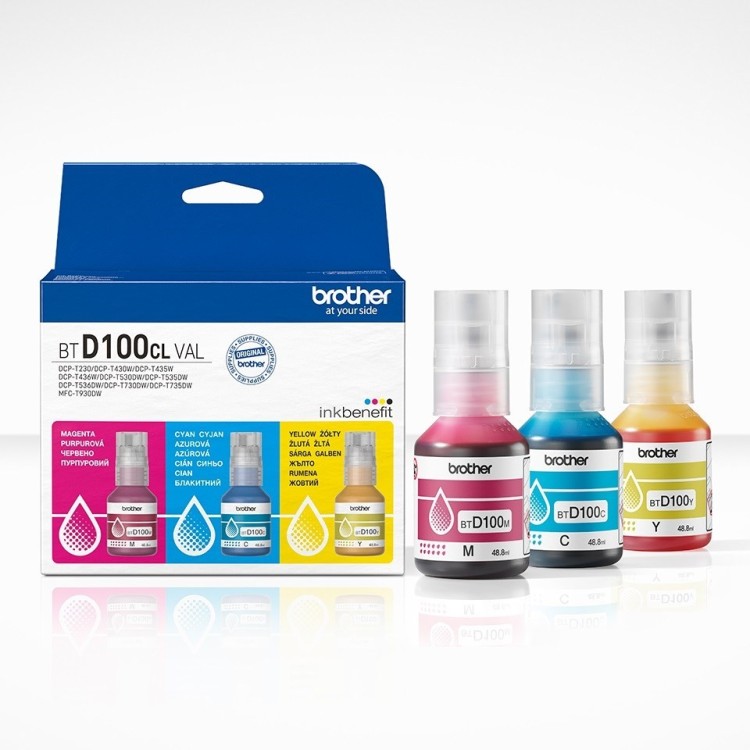 BROTHER Tusz Multipack BTD100CLVAL=BT-D100CLVAL