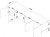 Szafka RTV ISLA 200x40x60 czarny mat
