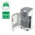 Niszczarka Leitz IQ OptiMax Home Office 225, 15l, P5, 6 kartek, Automatyczny Start/Stop, Funkcja cofania, Obrotowy pojemnik - 33% większa pojemność na