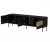 Szafka RTV INSERTO 3D1W 190x40x61,5 czarny + LED