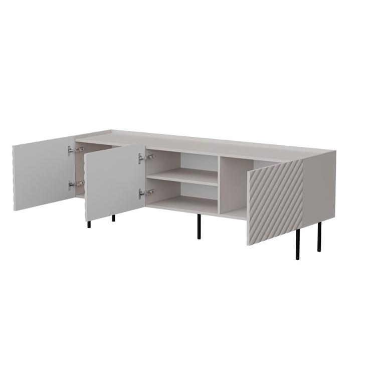 Szafka RTV 3D LUCCA 165x40x59 kaszmir