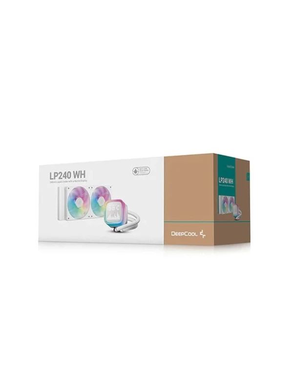 Chłodzenie wodne DeepCool LP240 WH