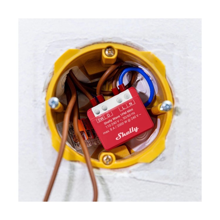 Shelly Wave 1PM Mini LR  Element wykonawczy Z-Wave