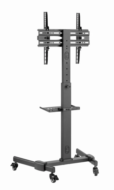 GEMBIRD STOJAK POD TELEWIZOR Z REGULACJĄ WYSOKOŚCI, MOBILNY, NA KÓŁKACH 32" - 55"