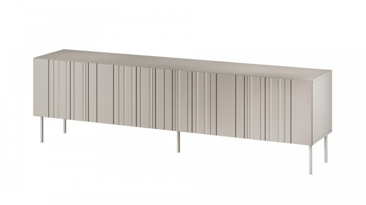 Szafka RTV ISLA 200x40x60 kaszmir mat