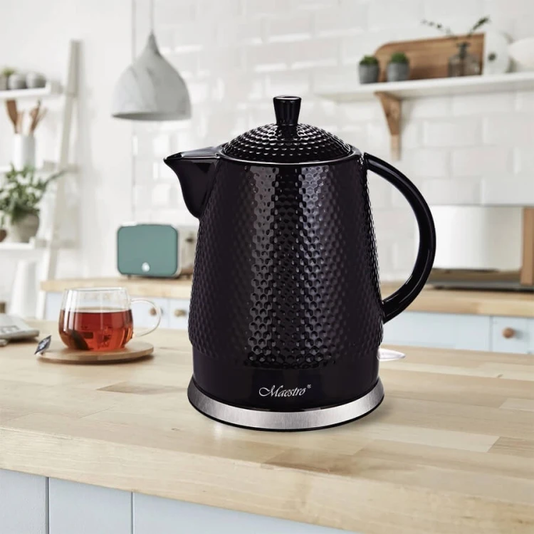 Czajnik elektryczny ceramiczny 1,5L 1500W MR-069-BLACK MAESTRO