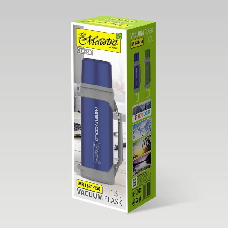 Termos 1,5l MAESTRO MR-1631-150-BLUE