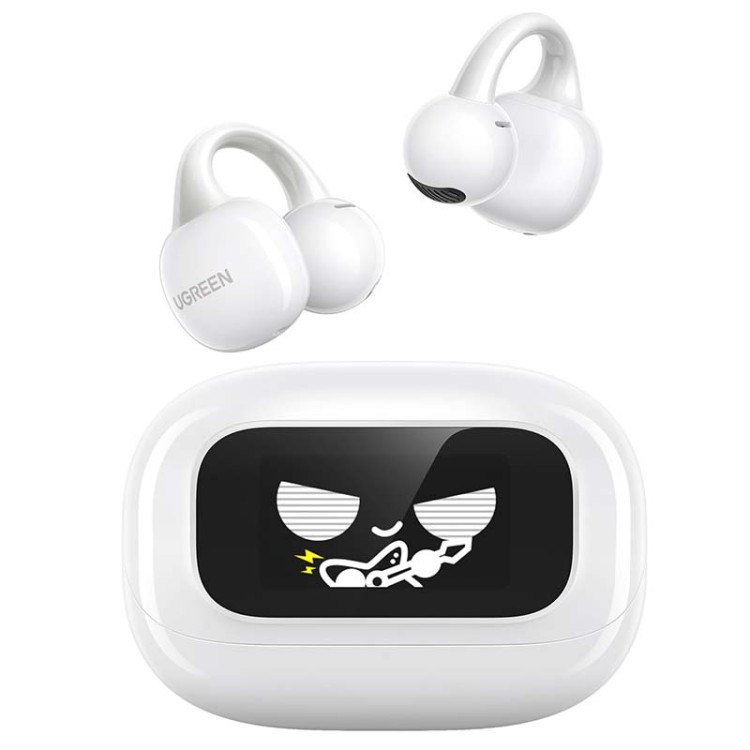 Słuchawki dokanałowe TWS UGREEN ClipBuds WS208  (białe)